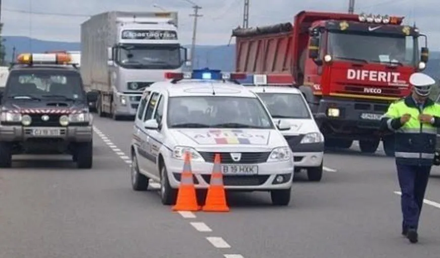 Accident pe Centura Capitalei, între Berceni şi Jilava. Traficul a fost întrerupt peste 30 de minute