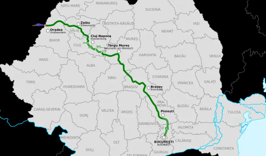 Pas important pentru construcţia autostrăzii Braşov-Târgu Mureş-Cluj-Oradea