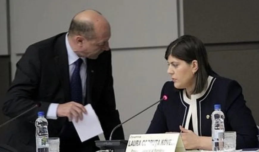 Traian Băsescu: Nu confundaţi instituţia cu persoana! Pe Kovesi o puteţi vedea într-o zi în cătuşe
