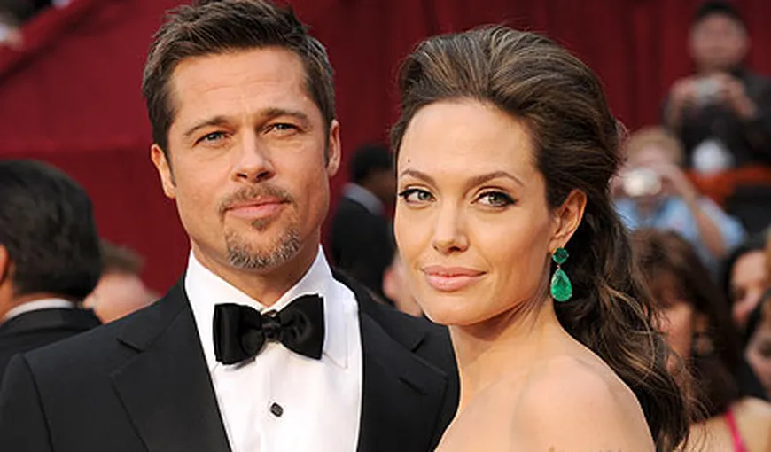 Angelina Jolie a cerut DIVORŢUL de Brad Pitt. Actriţa vrea custodia celor 6 COPII
