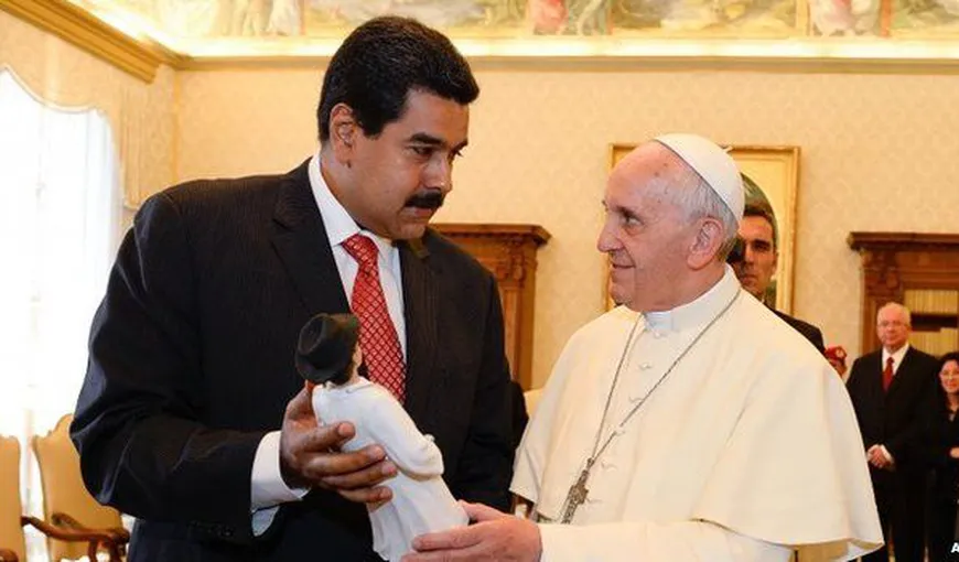 Venezuela: Preşedintele Maduro speră într-o reuniune guvern-opoziţie în prezenţa Papei Francisc