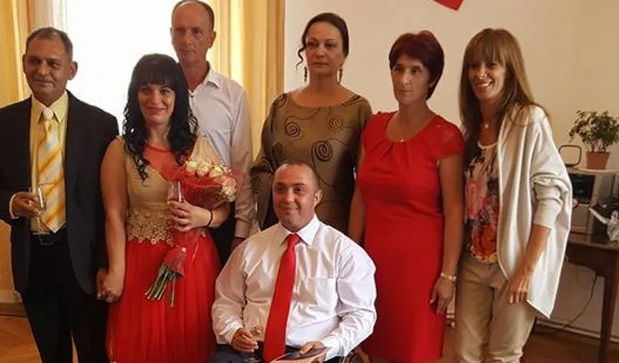 Emoţionant! Un militar român, rănit grav in Afganistan, s-a căsătorit VIDEO