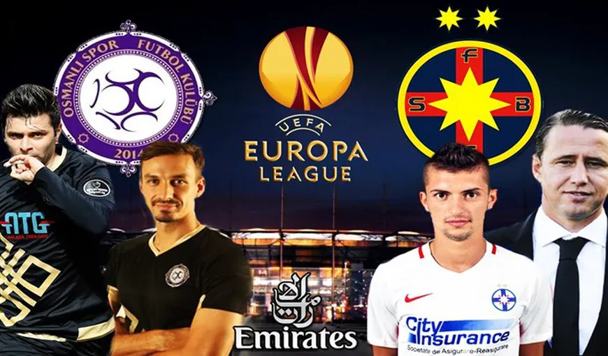 OSMANLISPOR – STEAUA 2-0: Debut cu stângul în grupele Europa League