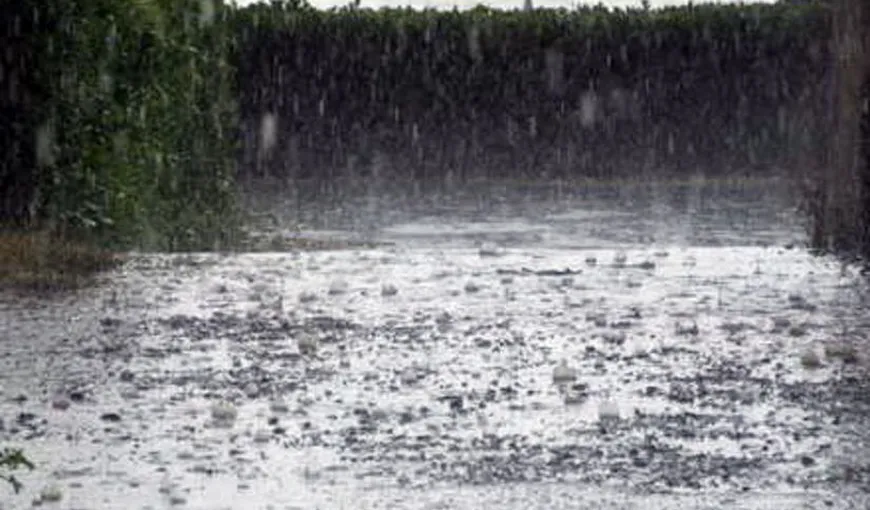 COD PORTOCALIU de precipitaţii abundente în mai multe zone din ţară