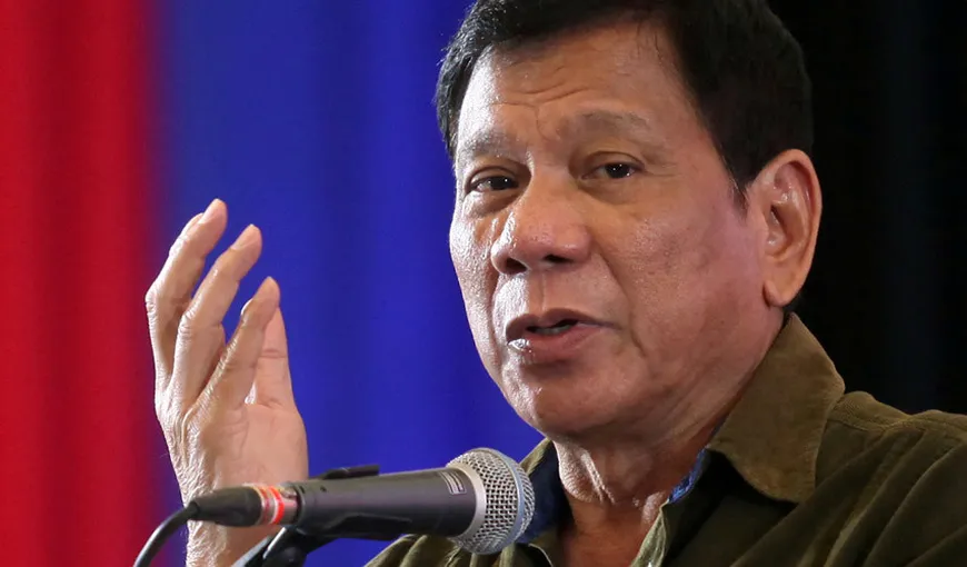 Preşedintele Rodrigo Duterte a declarat „stare de anarhie” în Filipine