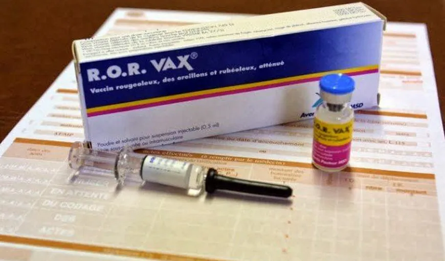 Ministerul Sănătăţii: Sunt disponibile 380.000 de vaccinuri ROR (rubeolă, oreion, rujeolă)