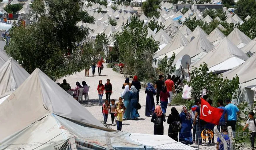 Sirienii refugiaţi în Turcia vor primi, în fiecare lună, un ajutor financiar de la UE