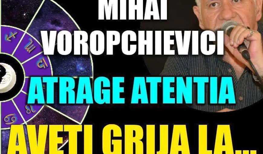 Horoscop Mihai Voropchievici 26 septembrie – 2 octombrie 2016: Suită de schimbări majore. Apare o iubită nouă