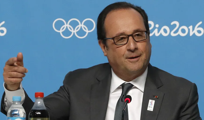 JO 2024: „Putem asigura securitatea Jocurilor Olimpice la Paris”, declară preşedintele Hollande