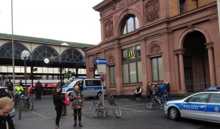 Ameninţare cu bombă în Germania. Poliţia a evacuat gara din oraşul Rastatt
