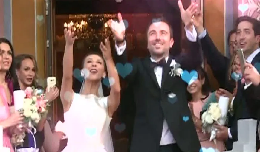Andreea Răducan s-a măritat. Cum a arătat mireasa VIDEO