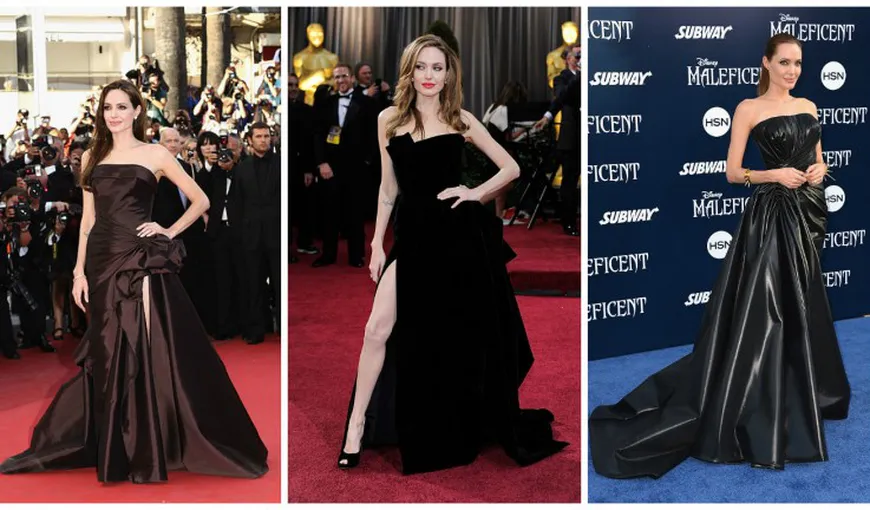 Angelina Jolie – pasiune pe covorul roşu