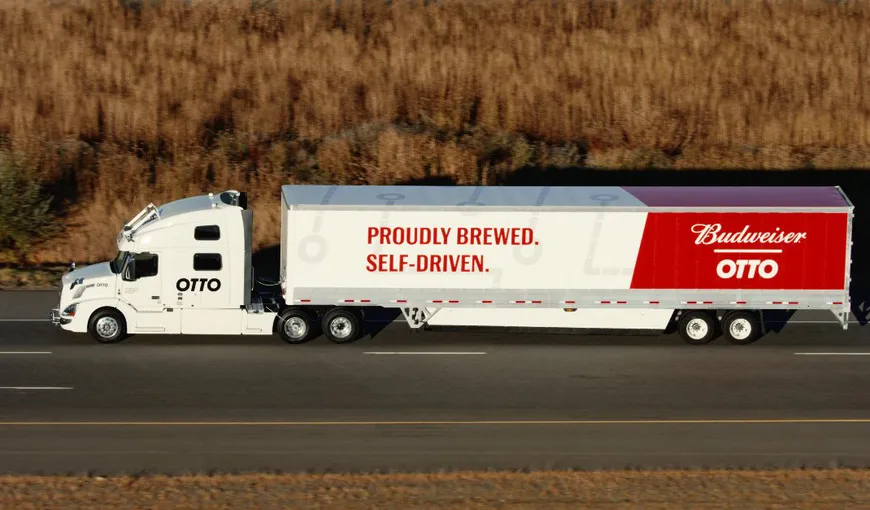 Primul camion fără şofer pe străzile din SUA. A livrat bere pe o distanţă de 200 km, în Colorado