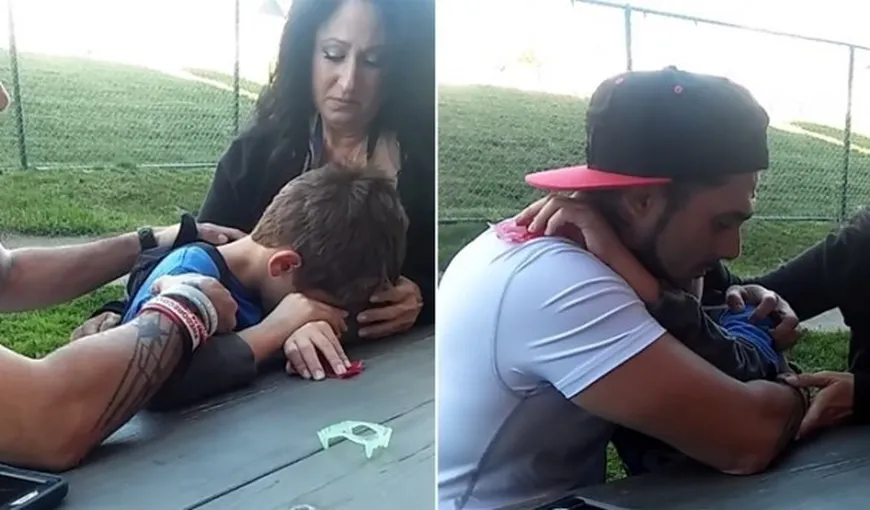 Momentul DRAMATIC în care un tată îşi anunţă fiul că mama a murit VIDEO