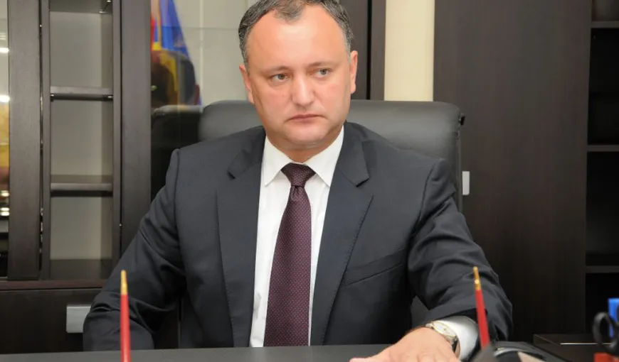 Alegeri în Republica Moldova: Dodon afirmă că primul tur a arătat că modovenii vor o guvernare de stângă