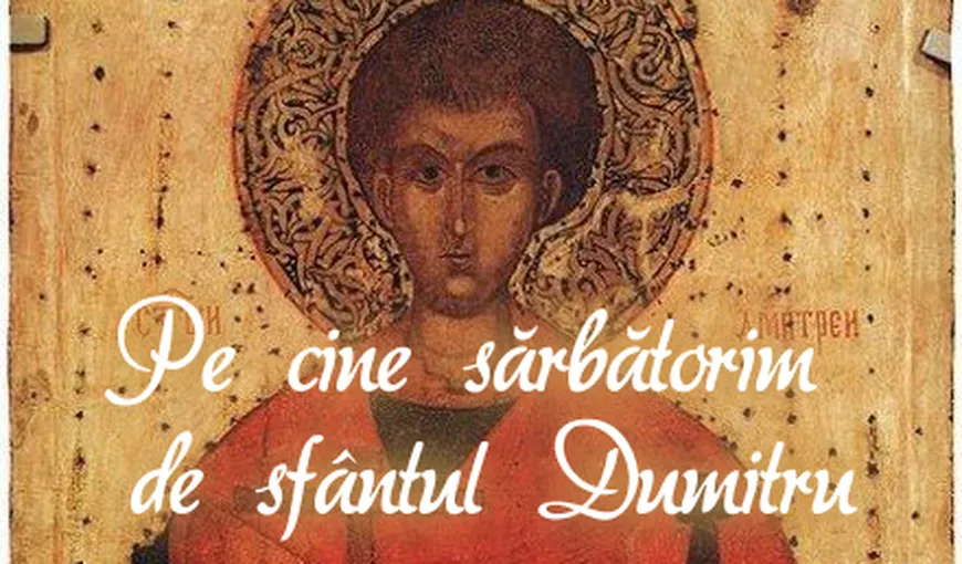 MESAJE DE SFANTUL DUMITRU: Trimite şi tu urari celor dragi de Sf. Dimitrie cel Nou