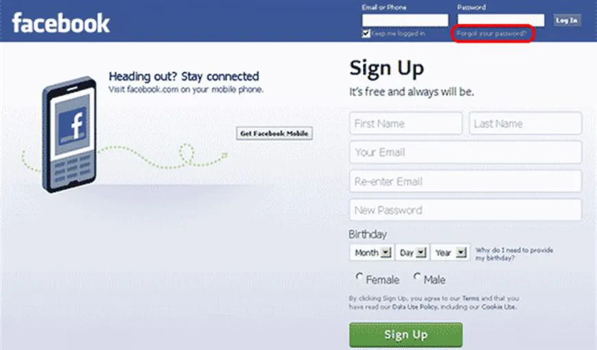 Ultima metodă prin care îţi poate fi furată parola de Facebook