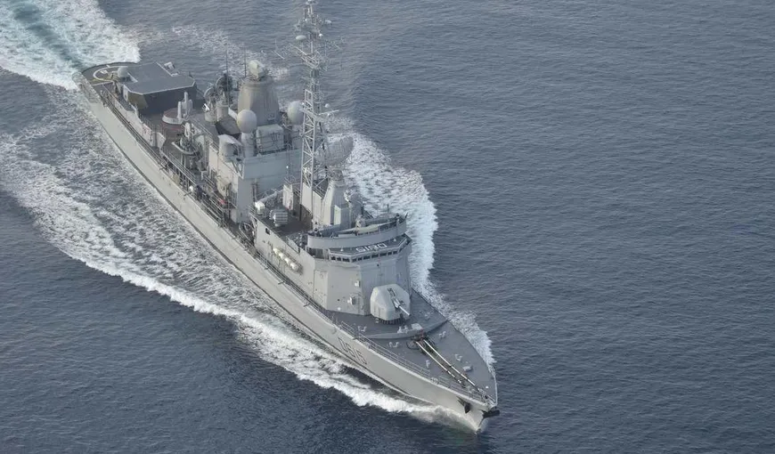 Exerciţiu militar română-francez: O fregată franceză va efectua exerciţii în marea Neagră împreună cu cinci nave militare româneşti