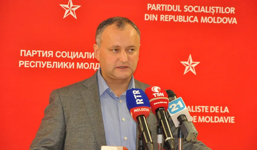 Alegeri în Republica Moldova: Igor Dodon se pregăteşte să dea foc ţării