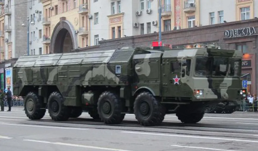 Rusia ripostează la scutul antirachetă: Moscova desfăşoară rachete Iskander în Kaliningrad