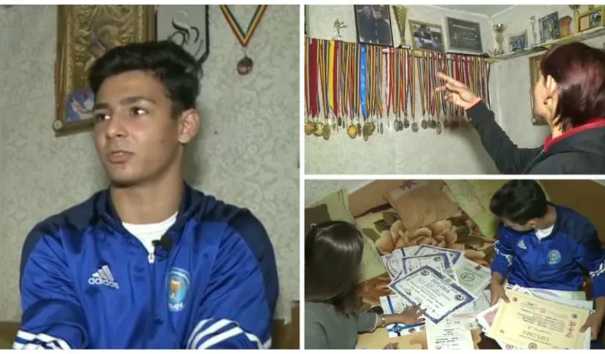 Drama unui campion român la karate. Copilul de 14 ani trăieşte într-un grajd, lângă Bucureşti