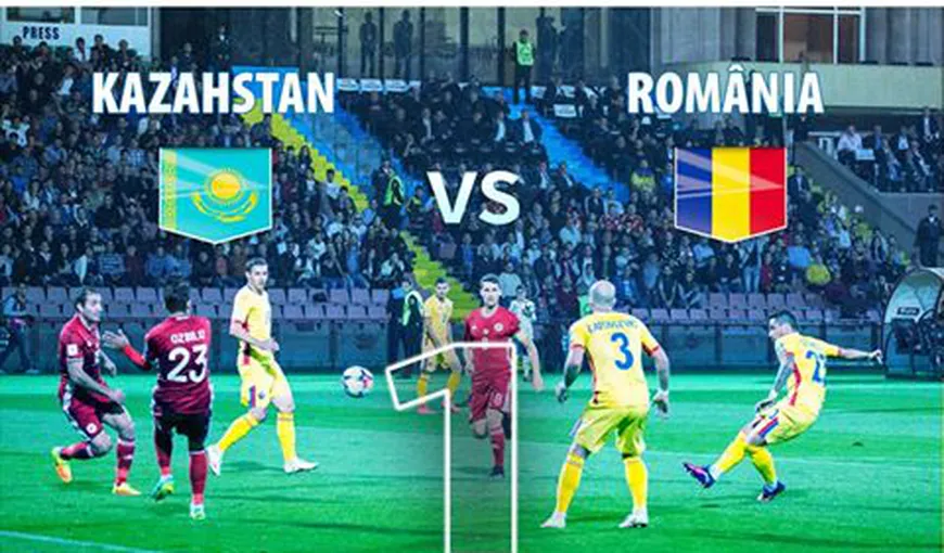 KAZAHSTAN – ROMANIA LIVE VIDEO: 0-0 (repriza a II-a)