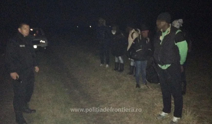 Șapte migranți nigerieni care voiau să treacă ilegal din Serbia în România, prinşi la graniţă