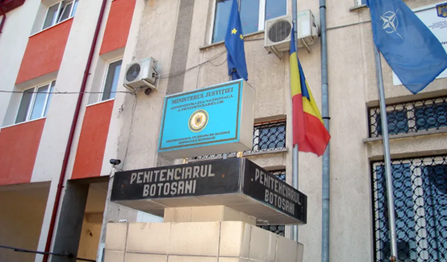 Protest al salariaţilor penitenciarului din Botoşani