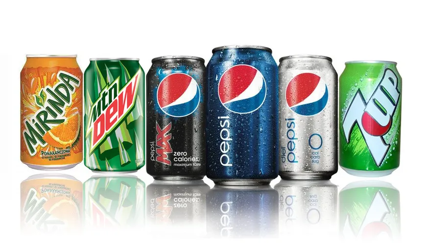 PepsiCo a decis reducerea cantităţii de zahăr din toate sucurile din portofoliu