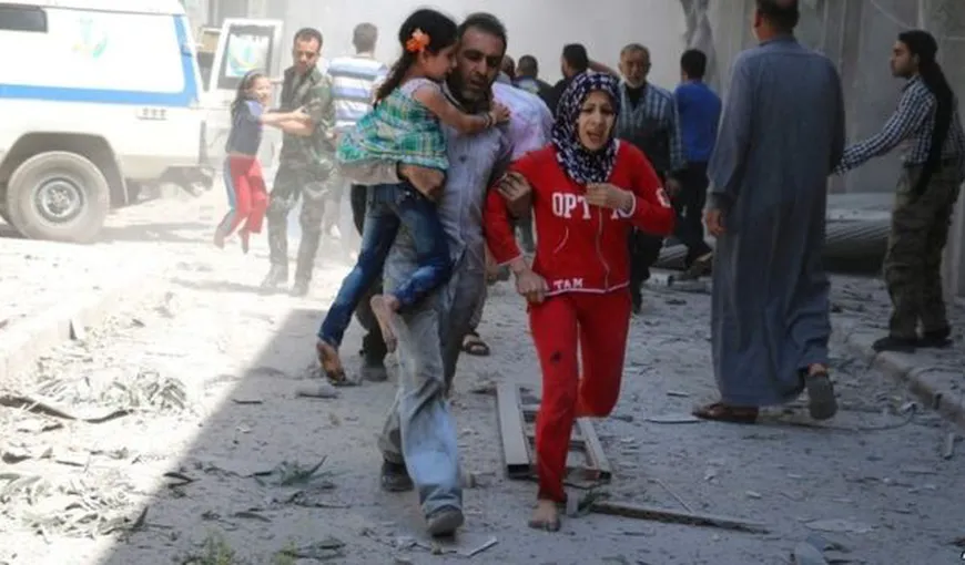 Rusia a reluat bombardamentele în Alep