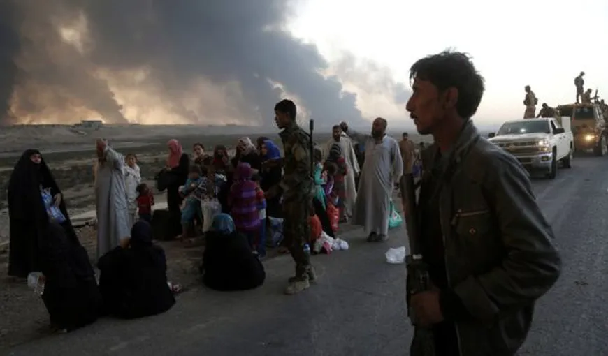 Statul Islamic face SCUT UMAN din 550 de familii, la Mosul