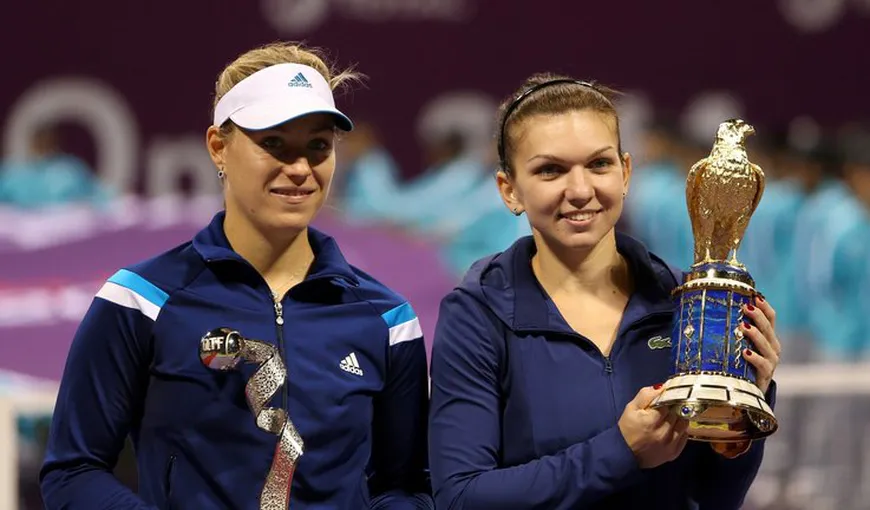 Simona Halep – Angelique Kerber 4-6, 2-6 la Turneul Campioanelor 2016. Meci decisiv cu Dominika Cibulkova