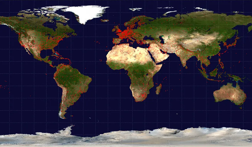 Hartă interactivă a parolelor WiFi în aeroporturi din întreaga lume