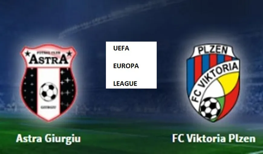 ASTRA – VIKTORIA PLZEN 1-1 în Grupa E din Europa League VIDEO