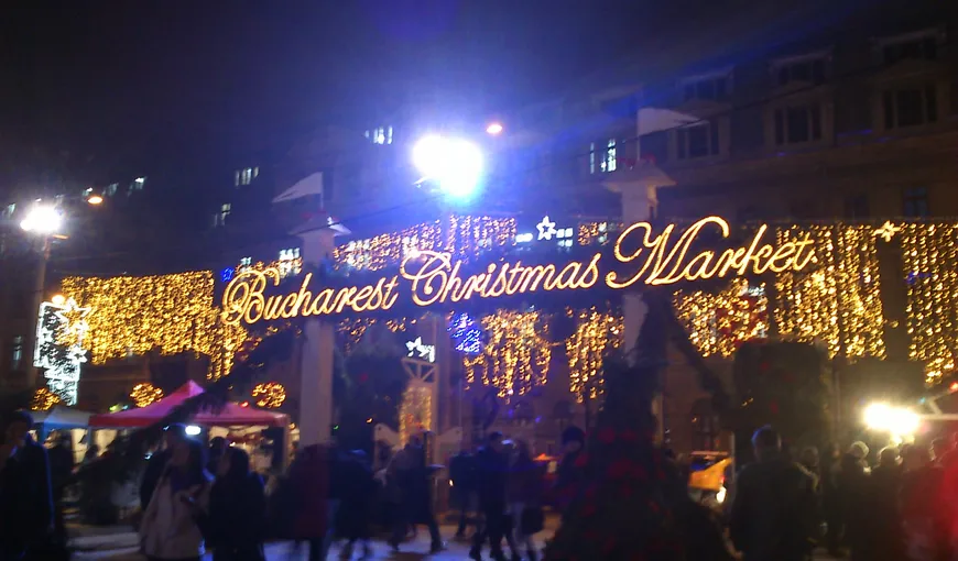 Când se deschide TÂRGUL DE CRĂCIUN 2016 (Bucharest Christmas Market) cu patinoar în Piaţa Constituţiei