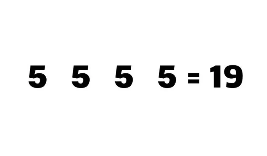 Doar 0.1 la sută ştiu care e răspunsul corect la aceasta ecuaţie! Tu poţi să o faci?