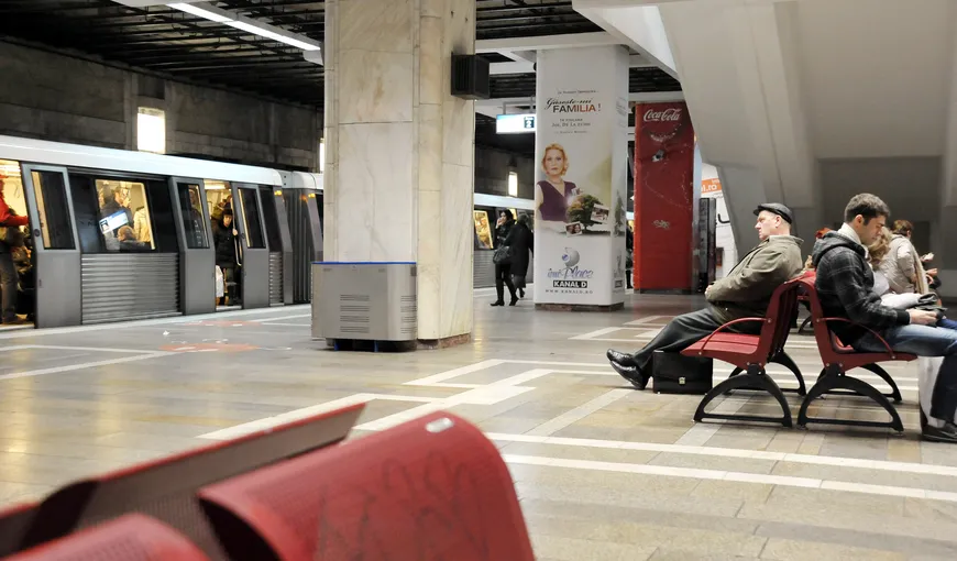 Garniturile de metrou vor circula mai des pe perioada iernii, dacă situaţia o impune