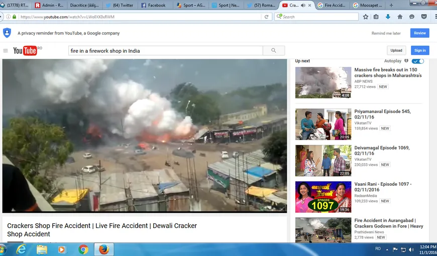Mai ceva ca la război. Explozii în lanţ după un incendiu la un magazin de artificii, în India VIDEO