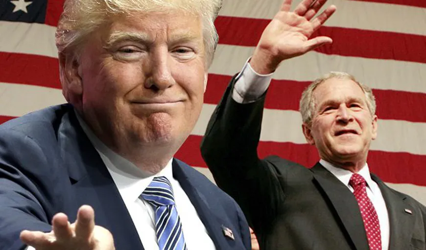 Alegeri SUA: George W.Bush l-a felicitat pe Donald Trump pentru victorie