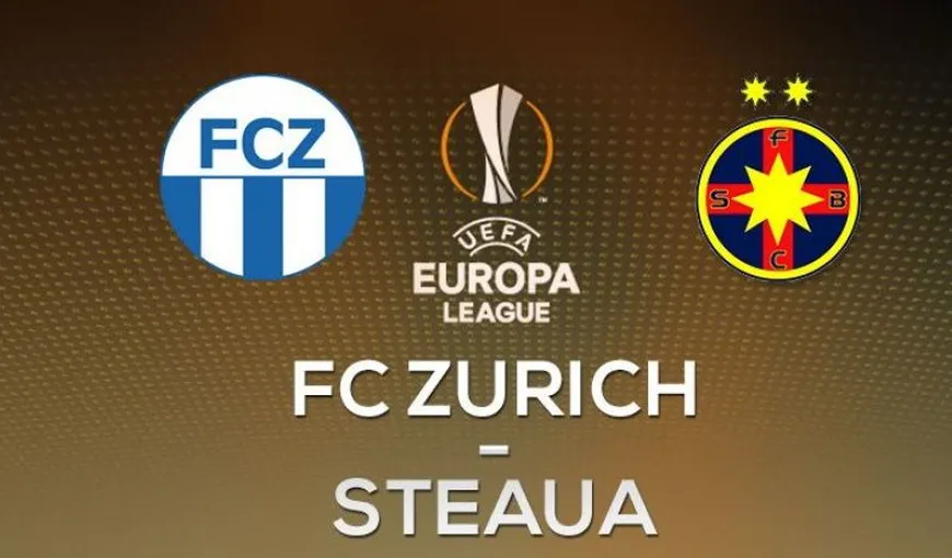 FC ZURICH – STEAUA 0-0 în Grupa L din Europa League