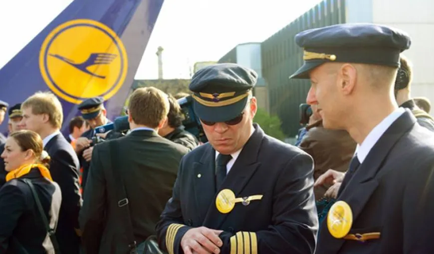 100.000 de pasageri sunt afectaţi în cea de-a treia zi de grevă a piloţilor de la Lufthansa