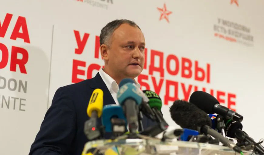 Cine este Igor Dodon, noul preşedinte al Republicii Moldova