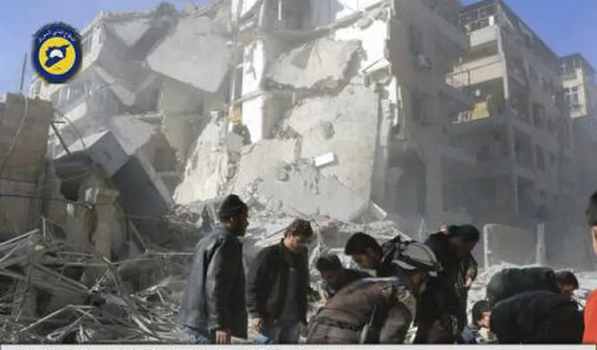 Cel puţin 16 morţi, în urma unui raid aerian asupra unei închisori a rebelilor sirieni