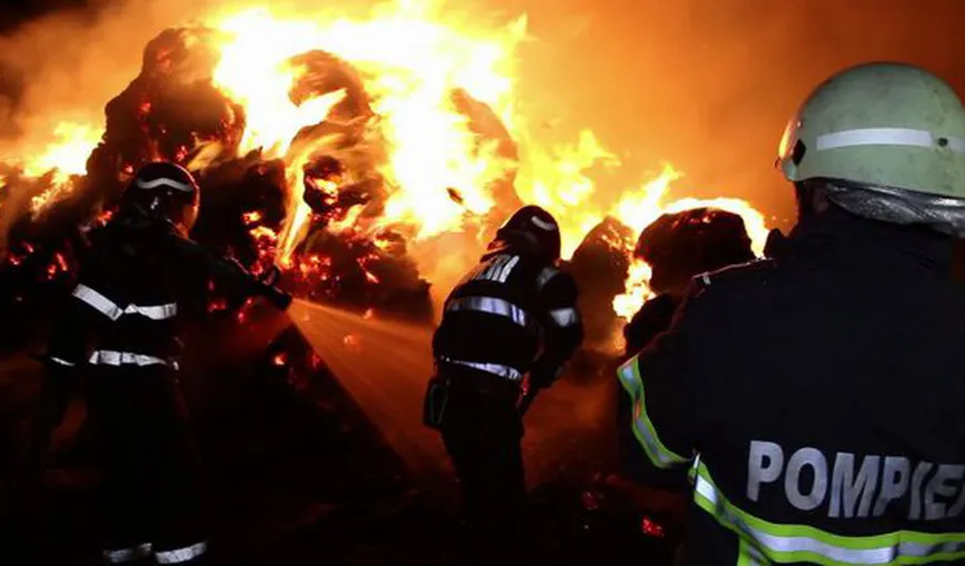 Incendiu puternic în Breaza: O bătrână a ars de vie în propria casă