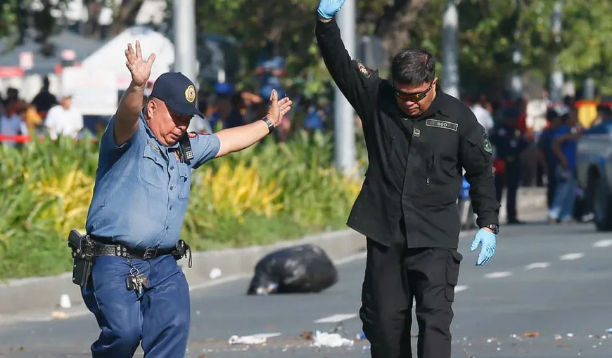 Manila: O bombă ascunsă într-o pubelă în apropiere de Ambasada SUA fost dezamorsată