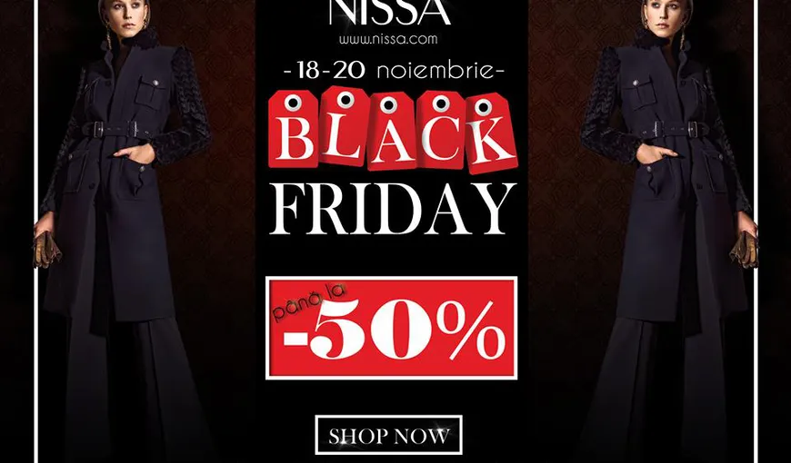 Super Black Friday la NISSA, tot weekendul, începând de vineri, de la ora 00:00