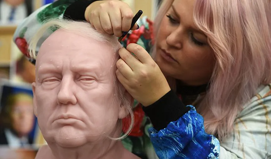 Sosia din ceară a lui Donald Trump îşi va ocupa curând locul în Muzeul Madame Tussauds din Londra