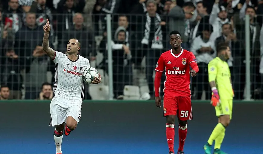 LIGA CAMPIONILOR. Meci senzaţional la Istanbul, Beşiktaş a revenit de la 0-3. Quaresma a fost magic VIDEO