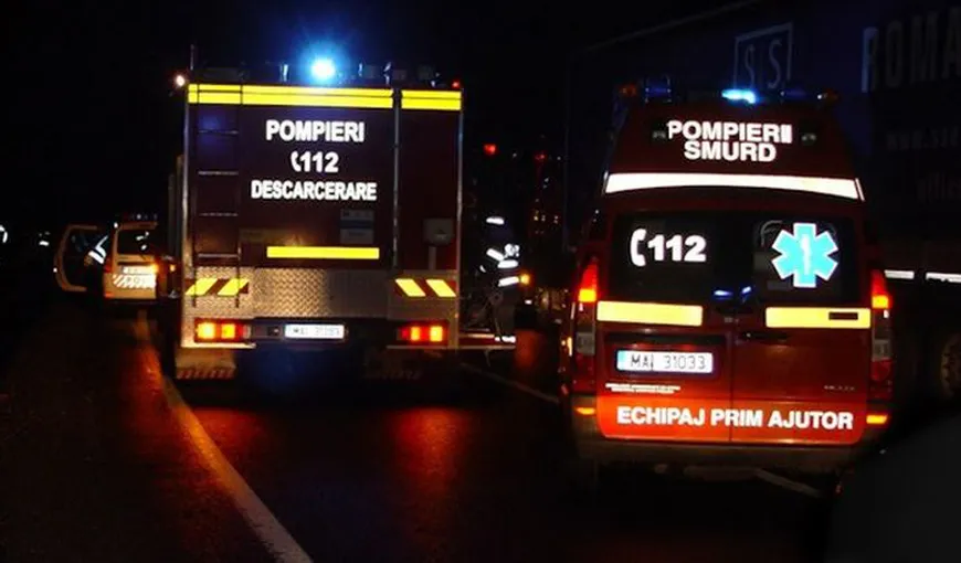 Incendiu de amploare în Cluj. Trei persoane au ajuns la spital