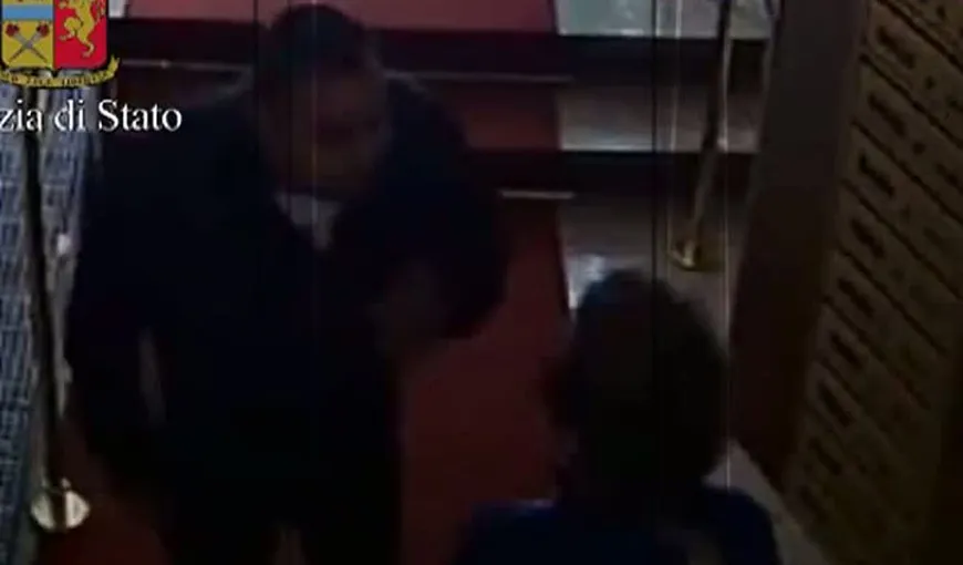 SCENE ÎNFIORĂTOARE. Un tâlhar român, surprins în timp ce îşi ataca victimele în Italia VIDEO